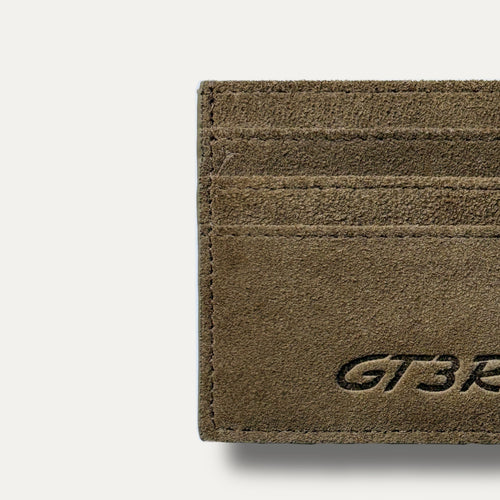 Premium Suede Card Wallet